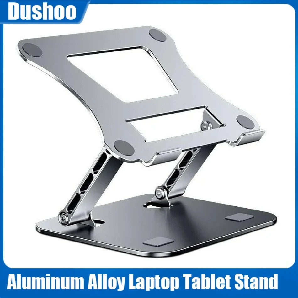 Phone Holder Tablet Stand Adjustable Aluminum Alloy Laptop Up to 17 ’Portable Desktop Folding Station Cooling Support