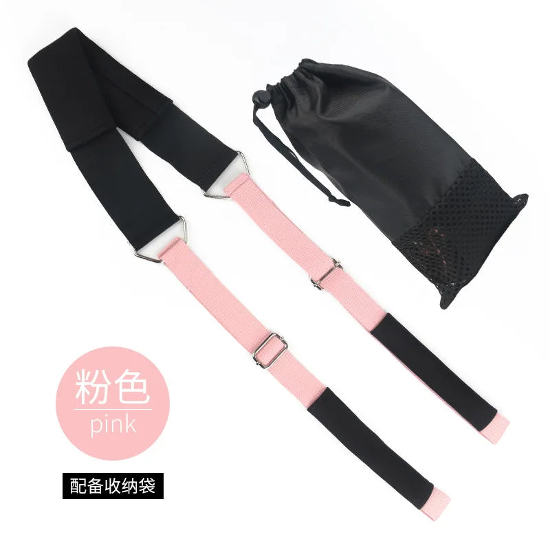 Adjustable Yoga Straps Belt Stretcher Legs Ballet DanceTraining Band Toned Tights Arms Stretch Muscles Relax Split Leap