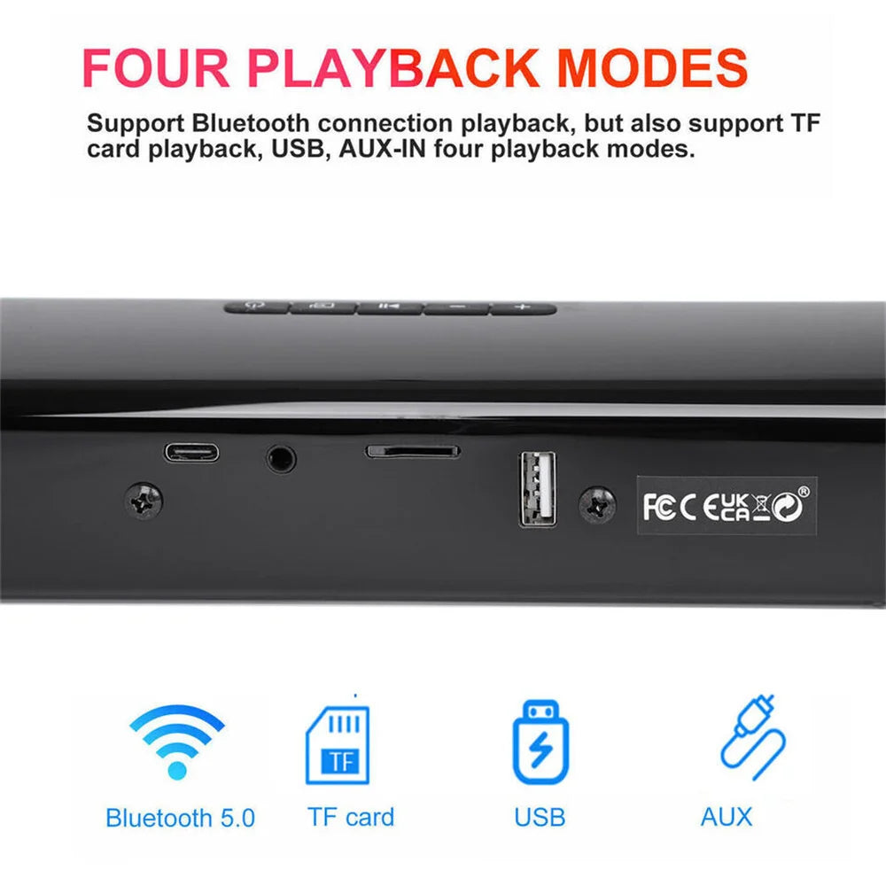 Home Theater Sound System Bluetooth Speaker Computer Speakers For TV Soundbar Wired Wireless Bass Subwoofer Speaker