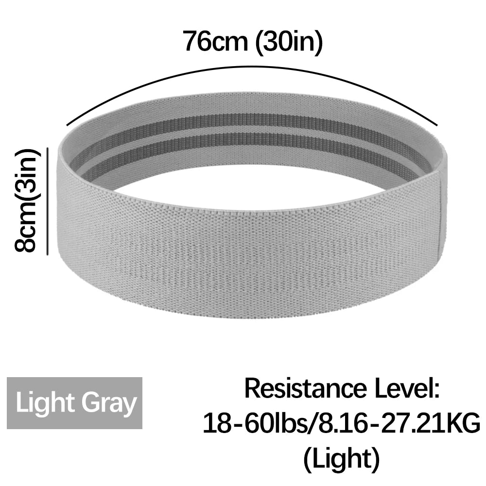 Custom Logo Booty Bands for Women and Men Fitness Elastic Exercise Workout Bands Hip Circle Thigh Squat Gym Equipment