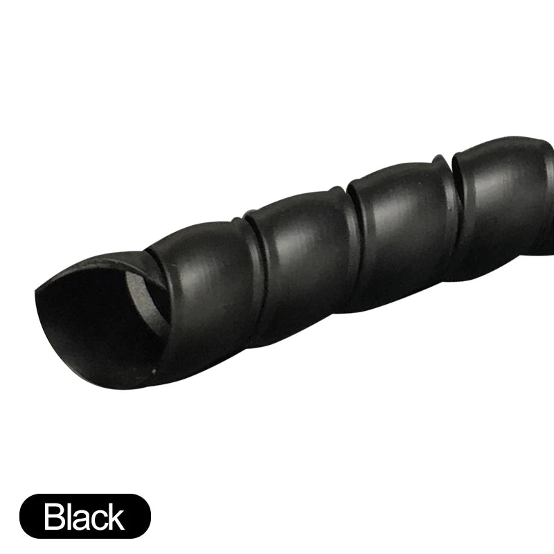 1/5/10Meters 8mm-40mm Wire Protector Cable Sleeve Cover Tube Line Organizer Pipe Protection Flexible Spiral Wrap