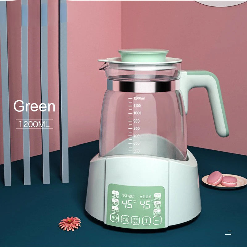 1.2L Infant Thermostatic Milk Regulator Kettle Hot Water Smart Insulation Pot Automatic Milk Warming Warm Milk Milk