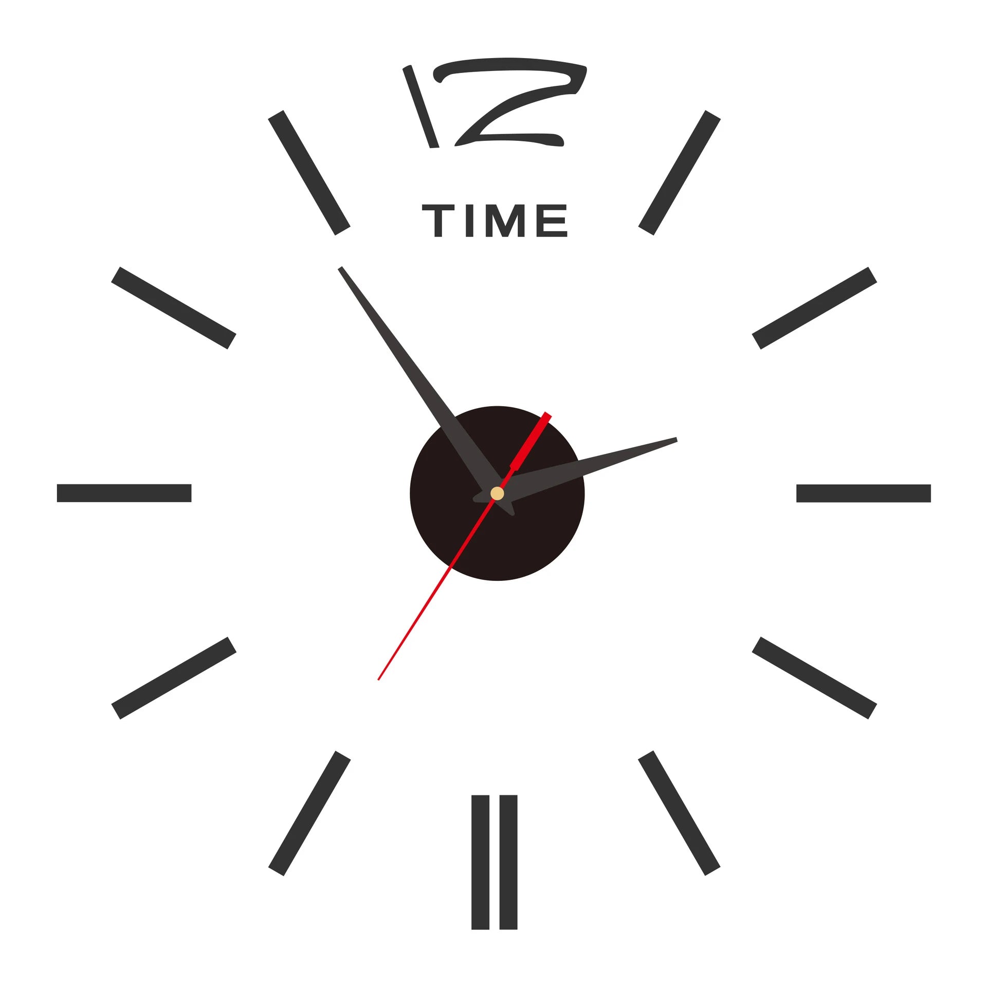 2023 Modern Design Large Wall Clock 3D DIY Quartz Clocks Fashion Watches Acrylic Mirror Stickers Living Room Home Decor