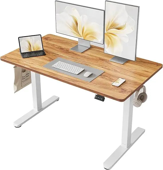 Height-Adjustable Electric Desk for Home Office 48x24 Sit-Stand Desk with Split Board Lightweight - United States