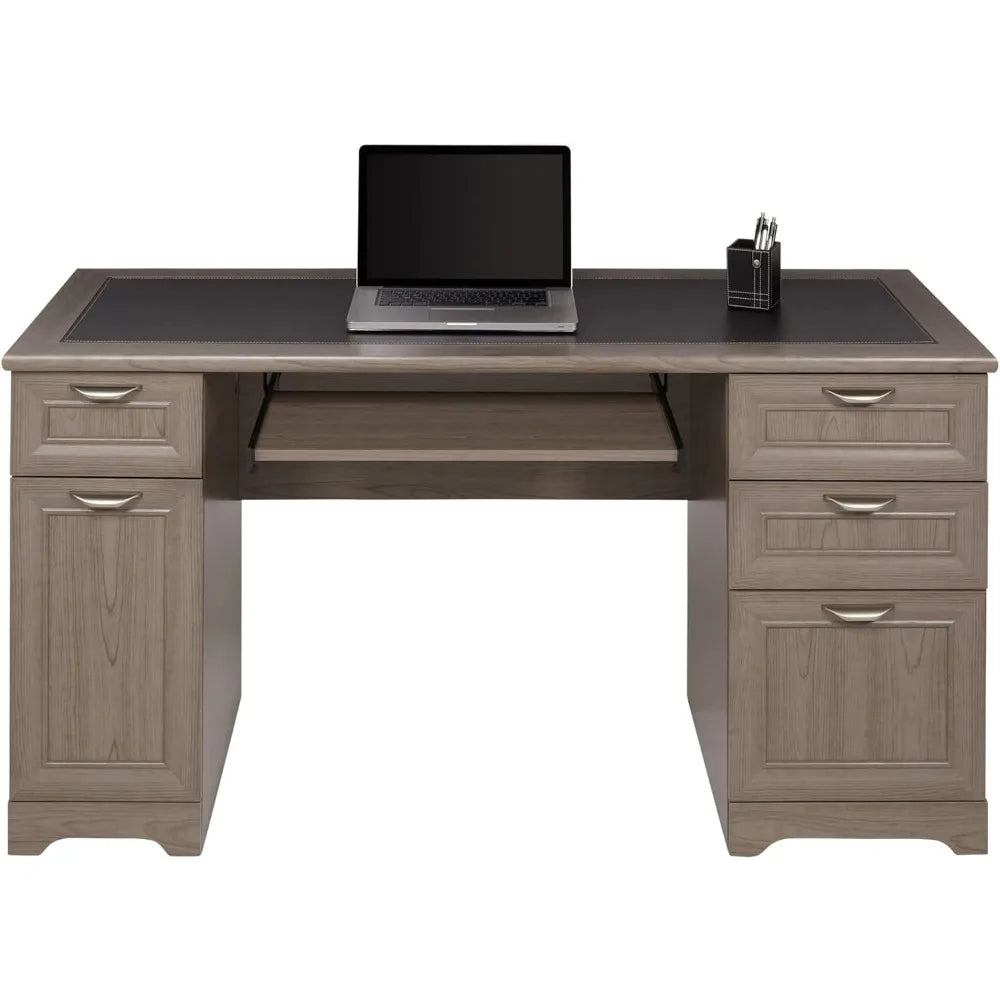 ® Magellan 59’’W Manager’s Computer Desk Gray - United States / Grey