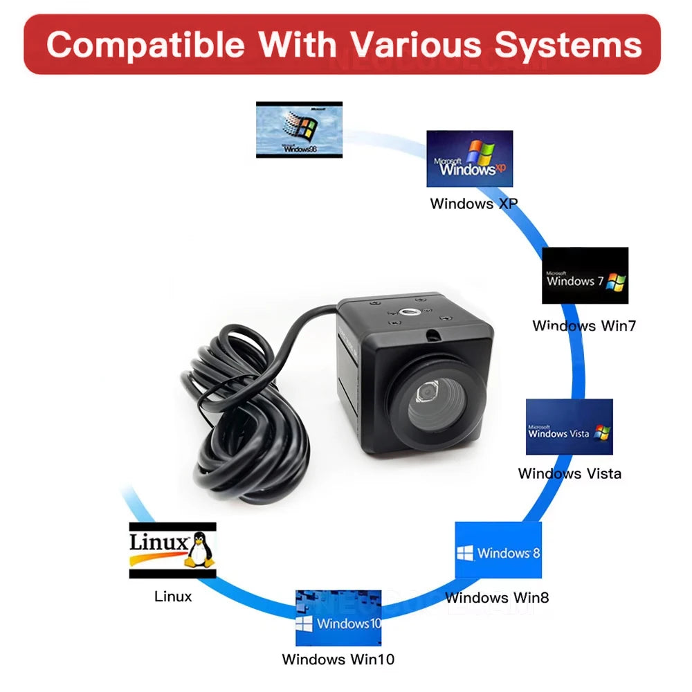 HD 12MP Autofocus Webcam IMX362 4000x3000 MJPG High Speed UVC USB PC Video Live Camera for Meeting Document Scanning