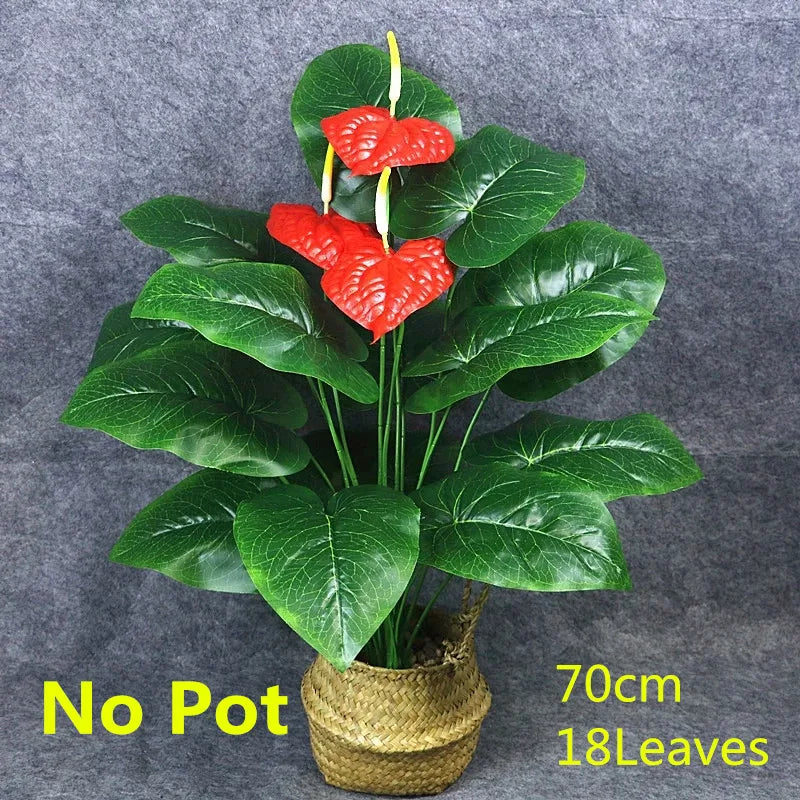 70-85CM Artificial Large Rare Palm Tree Banana Tree Green Simulated Plants Garden Hotel Office Home Decoration