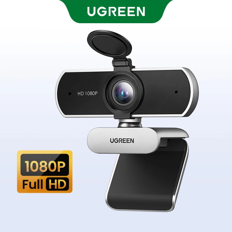 UGREEN 4K FHD 1080P Webcam 8MP for PC PDAF Auto Focus Dual AI Noise-Cancelling Mics Web cam Camera