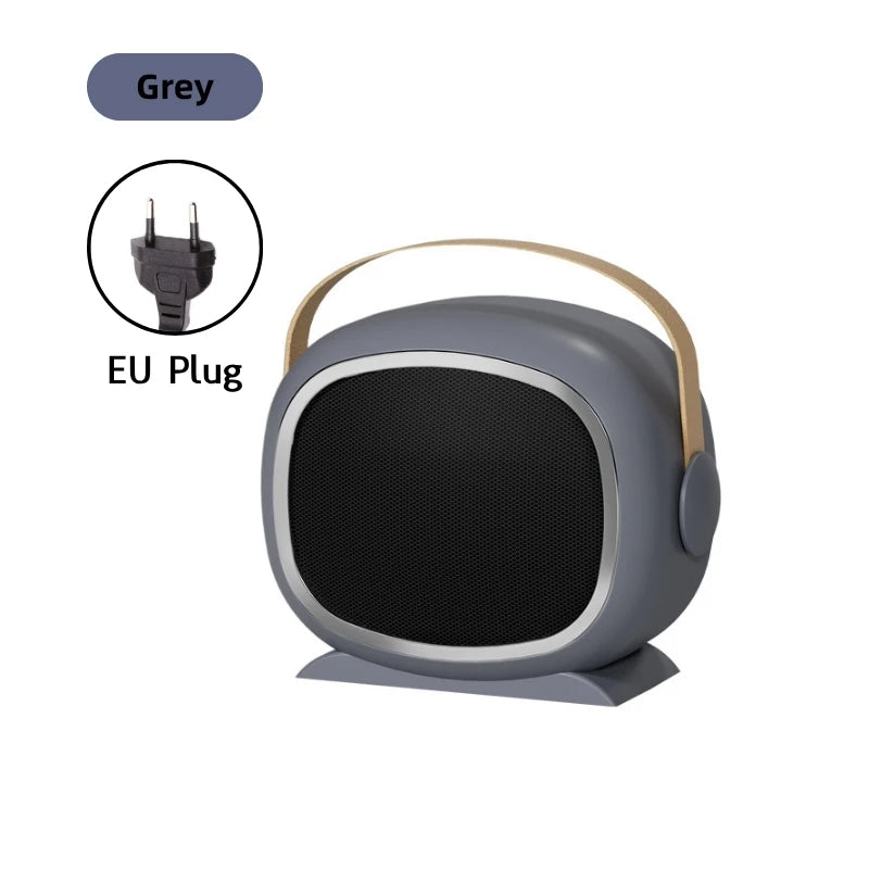 MSS 1200W PTC Ceramic Electric Heater - Fast Heating Air Warmer with Anti-Tip Over Home Office Winter Heating Appliance