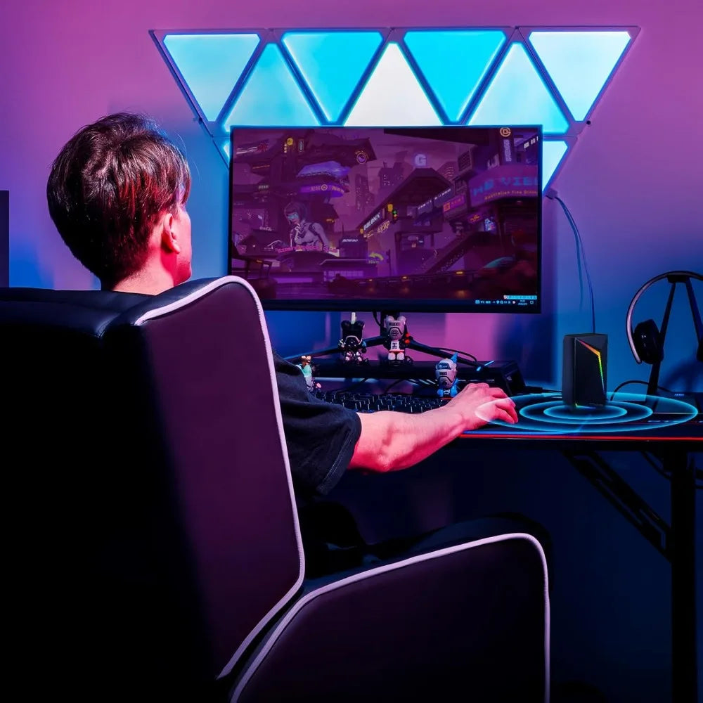 Gaming Recliner Chair: Modern PU Leather Sofa for Adults with Racing Style Ergonomics - United States / Purple