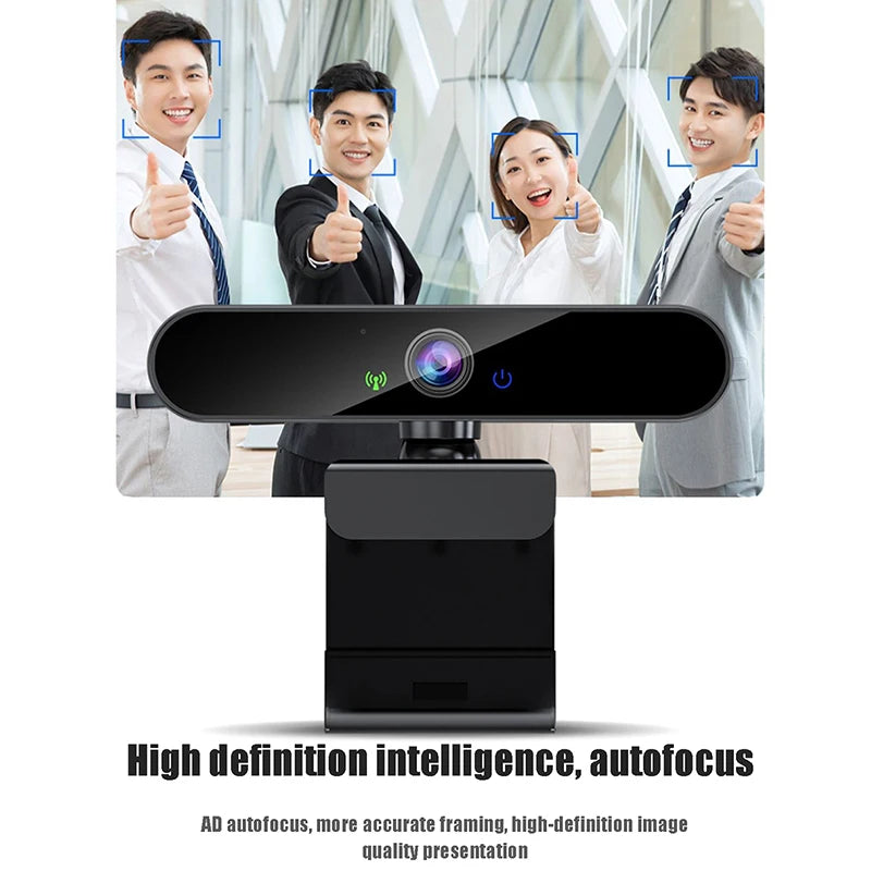 Webcams 4K USB Web Camera with Microphone Autofocus 2K Camera PC Computer Laptop Live Streaming 1080P Webcam for Video