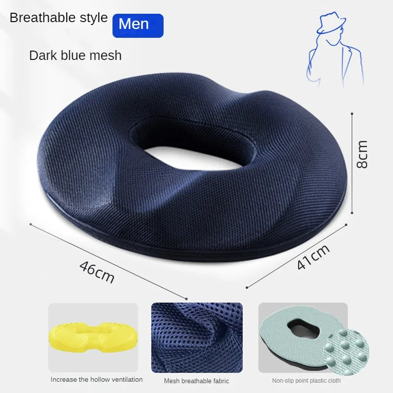 1PCS Office Chair Cushion Pillow Hemorrhoid Seat Cushion Tailbone Coccyx Orthopedic Medical Seat Prostate Chair