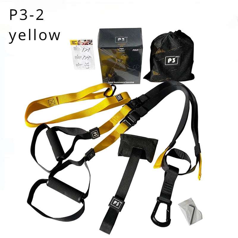 Suspension Training Band Fitness Strength Power Suspension Trainer Adjustable Yoga Belt Wall Mount Professional Trx