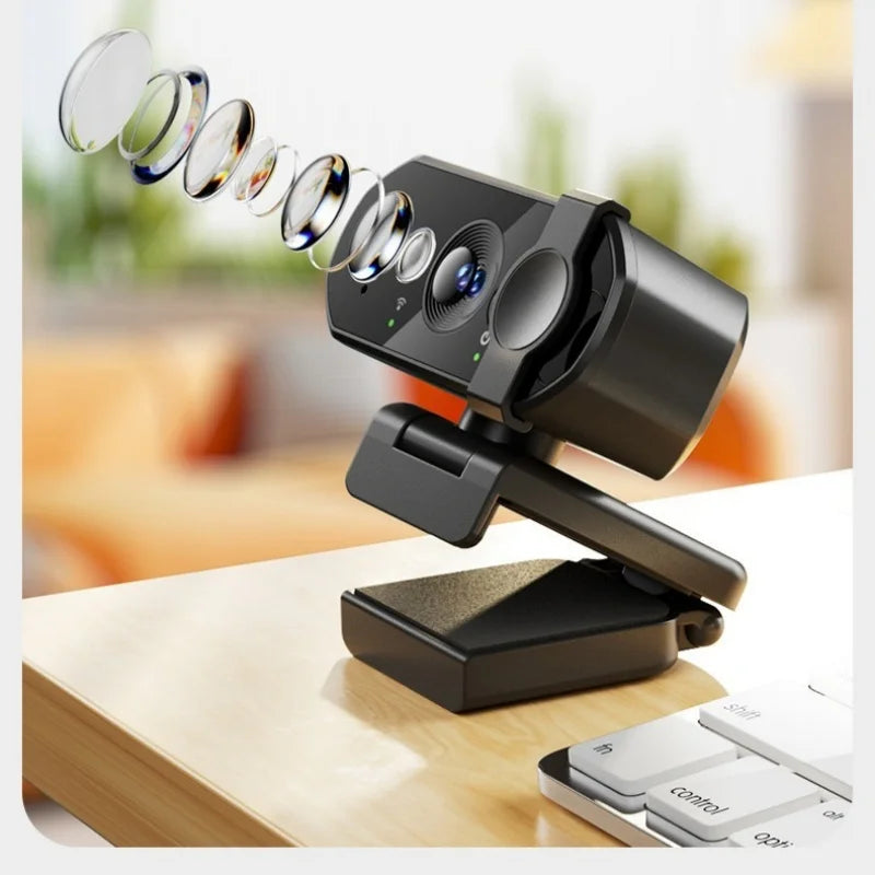 Full HD 1080P 2K 4K Webcam PC Laptop Auto Focus Webcam Live Streaming Flexible With Microphone Live Broadcast For Video