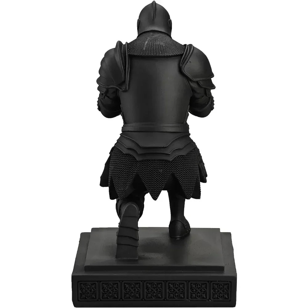 Armored Warrior Knight Pen holder desk organizer and accessory resin pen holder paper town with a cool letter opener