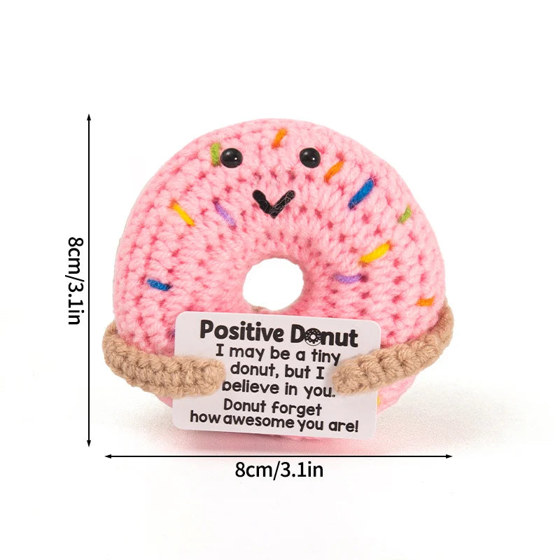 Positive Potato Ornament Desk Accessories Offices Accessories Desktop Decoration Crochet Fruits Vegetables New Year