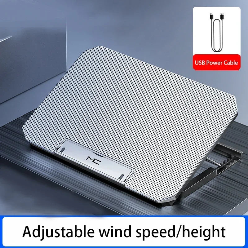 Gaming Laptop Holder Cooler Large Size For 12-16 Inch Notebook Laptop Cooling Pads Wind Speed Adjustable Silent Laptop