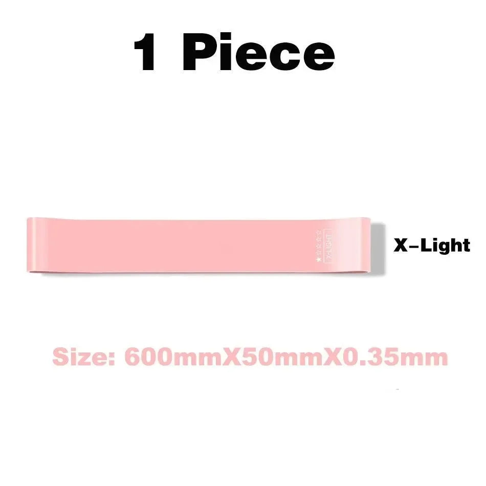 Portability TPE Resistance Bands Set Stretching Agility Training Pilates Equipment Yoga Stretch Band Strength Training