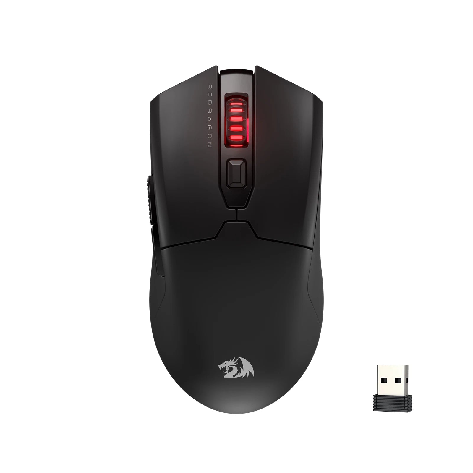 Redragon M995 Pro Wireless Gaming Mouse 26000 DPI Wired/Wireless Gamer Mouse BT & 2.4G Wireless - black / UNITED KINGDOM