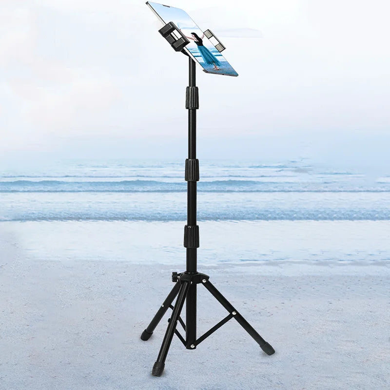 Adjustable Tablet Stand Tripod Floor Holder Live Mount Support for 4-13 inches for iPad Air Pro 12.9 Xiaomi Tab Pc Lazy