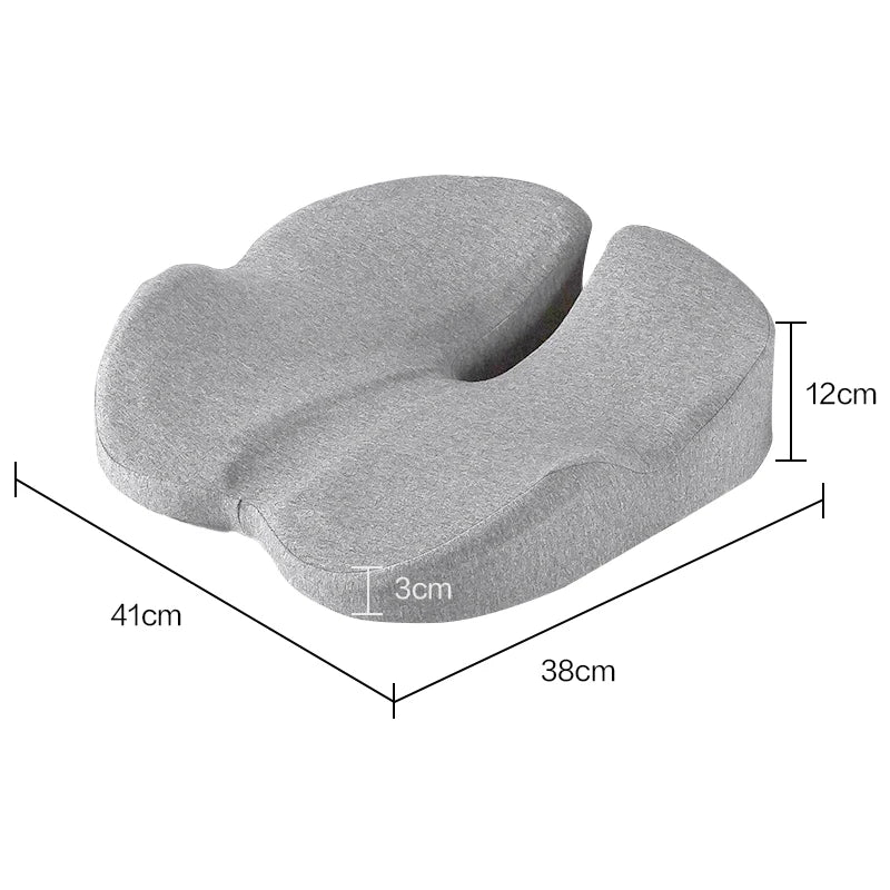 Memory Foam Seat Cushion,Sitting for a Long Time Is Not Tired Chair Cushion for Tailbone Pain Relief Comfort Chair Car