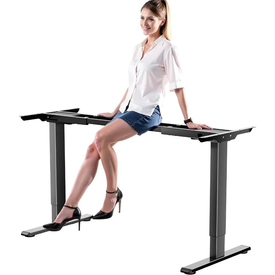 dual-motor-electric-standing-desk-frame-for-40-to-90-table-tops-330lbs-weight-capacity-ergonomic-standing-height-adjustable-bas