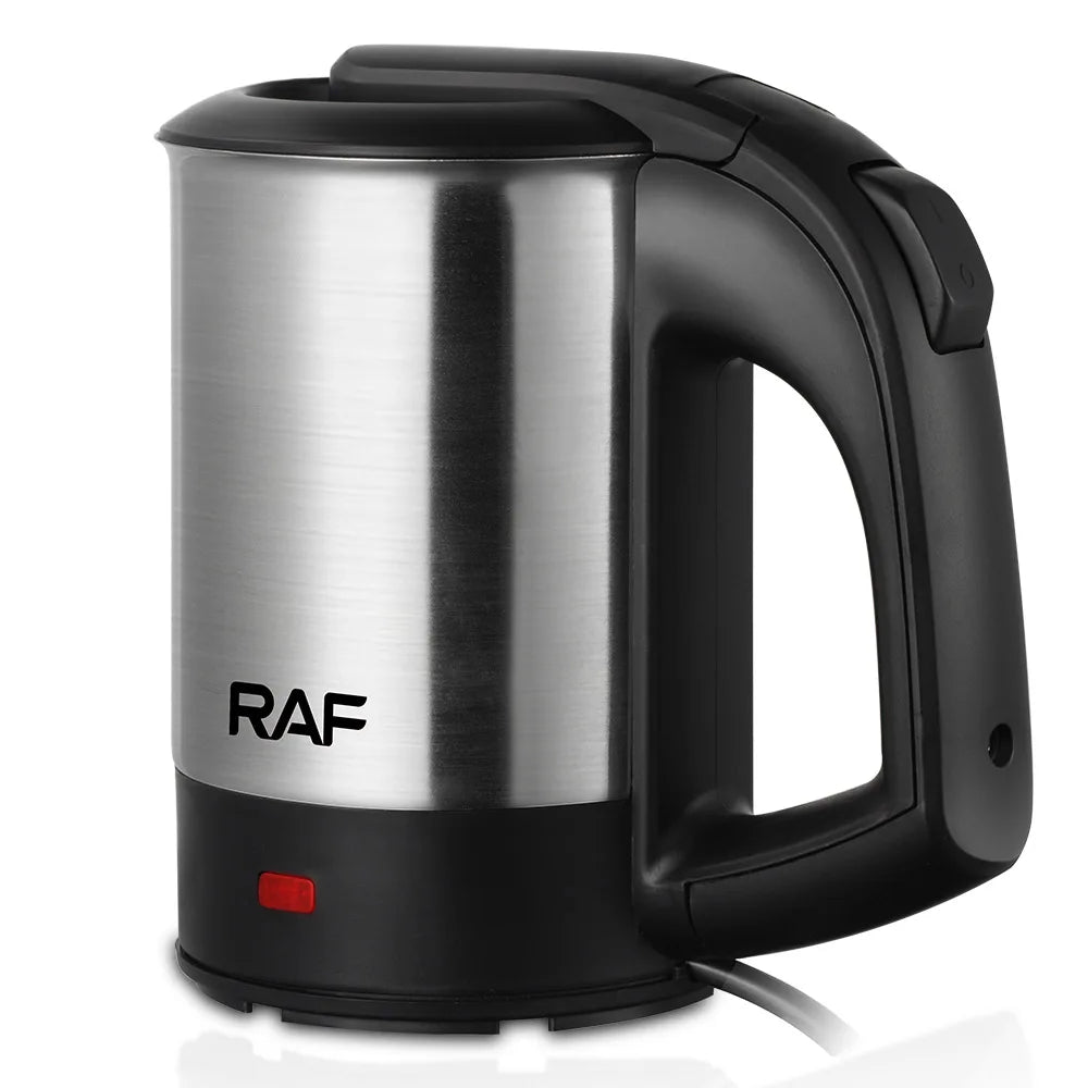 1000W 500ML Mini Electric Kettle Stainless Steel Automatic Power Off for Tea,Coffee Travel Portable Water Boiler,Fast