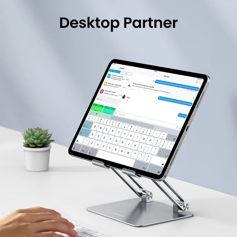 UGREEN Tablet Phone Stand Aluminum iPad Stand For iPad Pro iPhone Xiaomi Tablet Support Laptop Stand Phone Holder