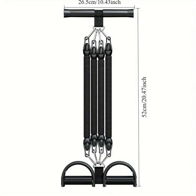 1 PCS Resistance Band With Handles Elastic Pull Rope For Waist Arm Leg Workout Home Fitness Exercise Equipment Multi