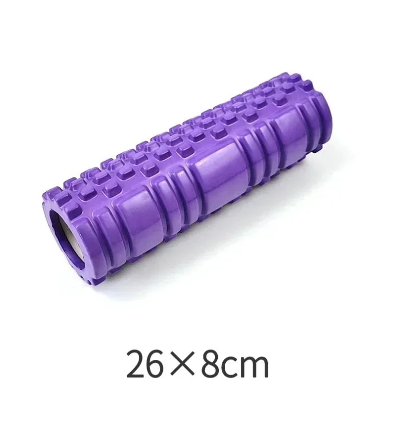 Hollow Foam Massage Roller - Yoga Fitness Column for Muscle Relaxation & Exercise Support Training Companion - United