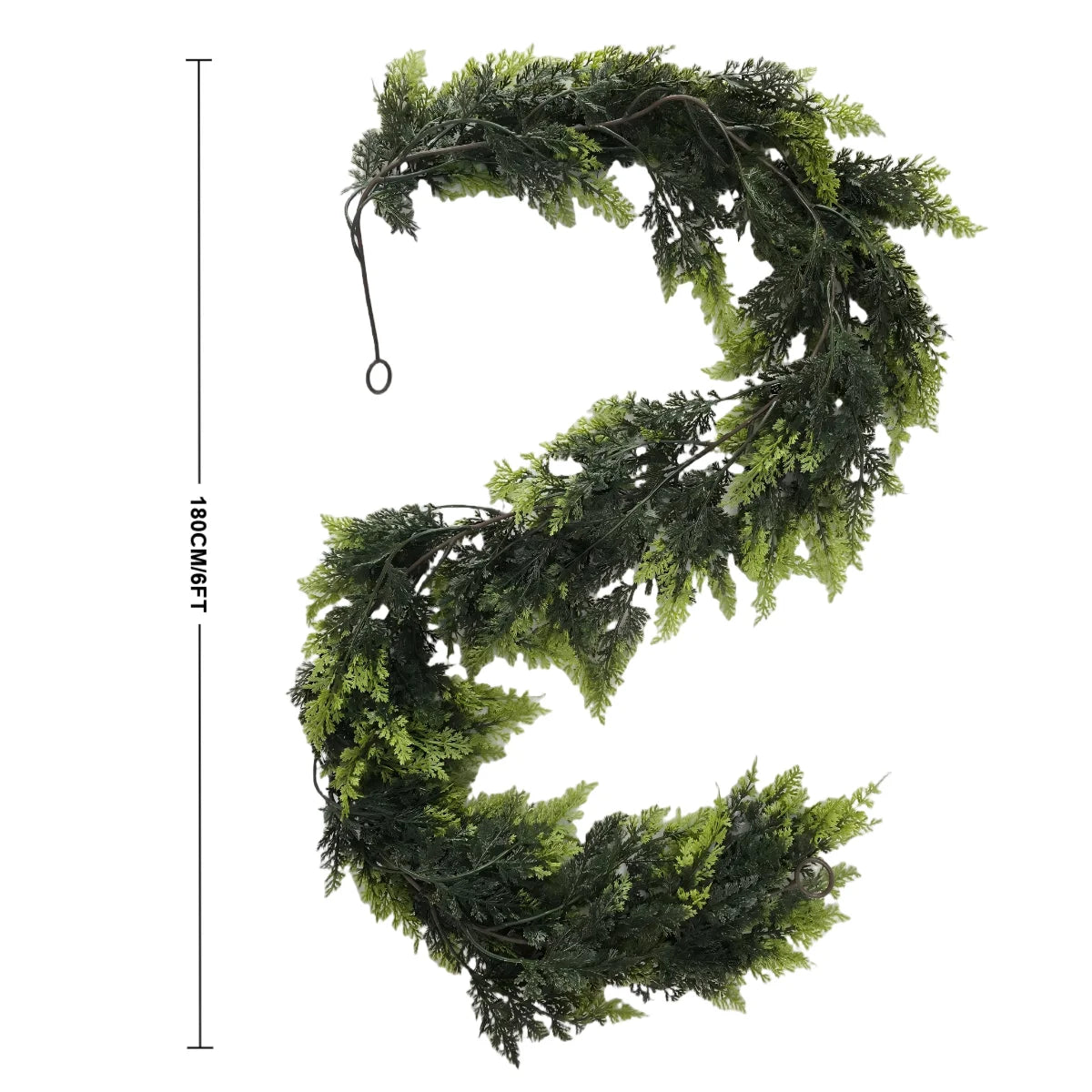 1.8/2M Artificial Christmas Wreath Garland 2025 Christmas Decor Fake Plant Fall Decor Home Room Decor Thanksgiving