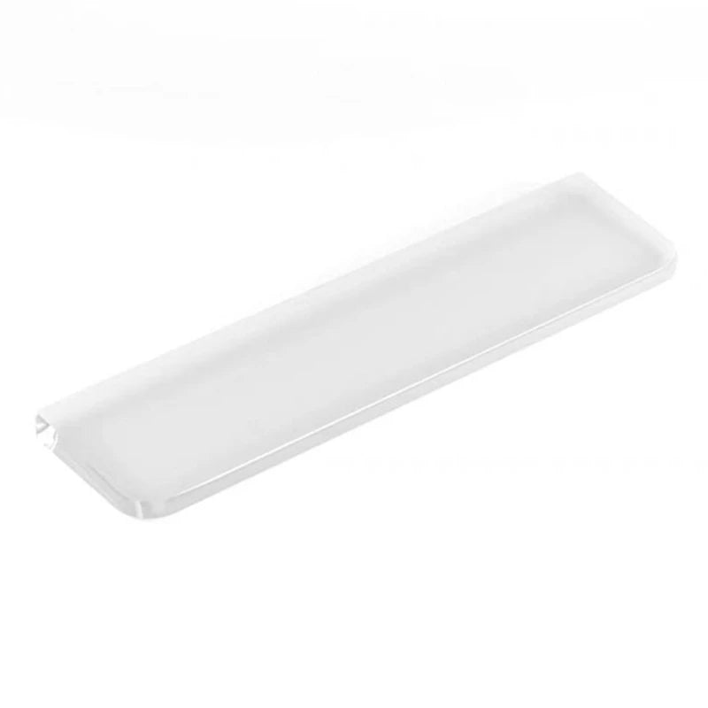 Acrylic Keyboards Support Frosted Texture Wrist Rest 61 87 104Keys for Programmers and Gamers - 61 Keyboard Size