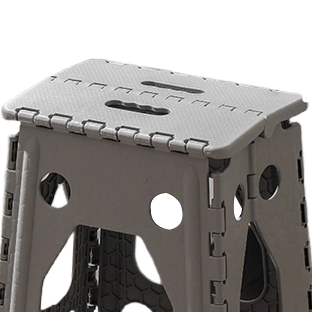 400 LBS Capacity Foldable Stool Plastic Non Slip Folding Stepping Stools Outdoor Camping Chair Seat Portable Thickened