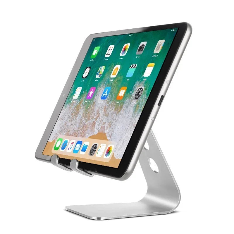 Universal Aluminium Stand Desk Holder For Apple Samsung Xiaomi Mobile Phone Holder For iPhone Metal Tablets Stand
