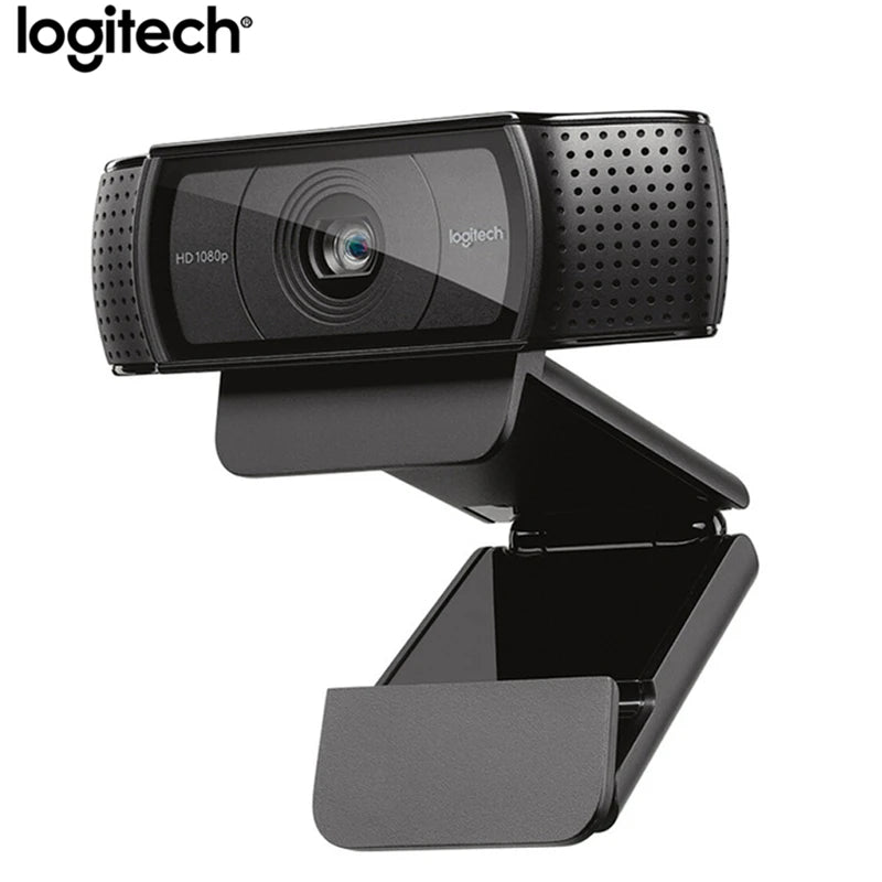 Logitech C920e HD Pro Webcam Widescreen Video Chat Recording USB Smart 1080p Web Camera For Computer C920 Upgrade