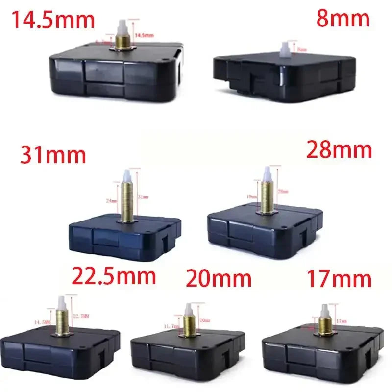 diy-wall-clock-replacement-movement-parts-repair-quartz-time-hands-clock-motor-20mm-maximum-dial-thickness-31mm-shaft-length