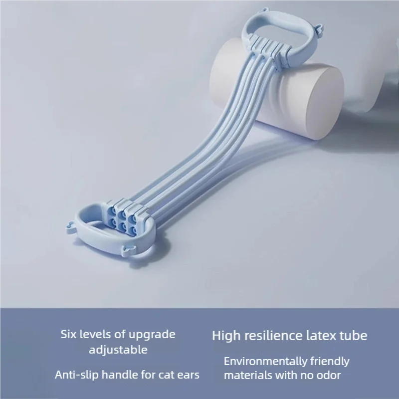 Stretch Strap Yoga 6 Ropes Adjusted Tensioner Yoga Tool Open Back Practice Shoulder Yoga Stretching Belt Elastic