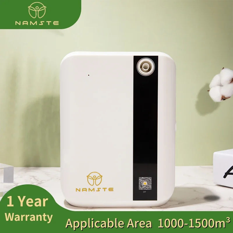 Namste 1500m³ Bluetooth Aroma Diffuser 500ML Essential Oils Electric Smell for Home Hotel HVAC Fragrance Air Freshener