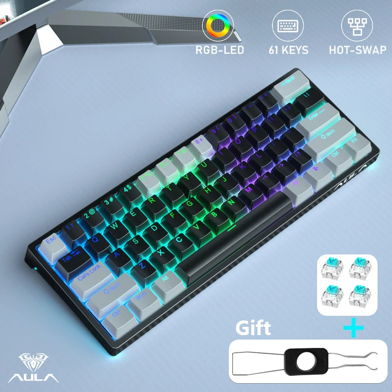 aula-f3261-60-wired-mechanical-keyboard-rgb-backlit-3-pins-hot-swappable-for-laptop-pc-tablet