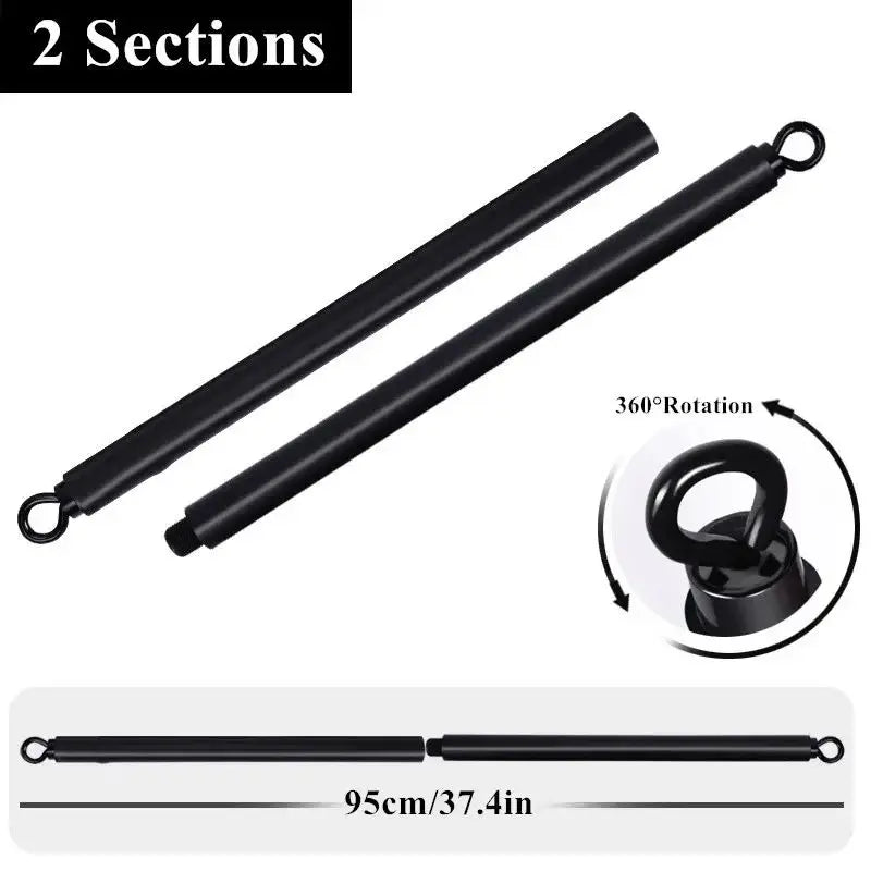 Adjustable Bench Press Bands Set Fitness Bar Push Up Resistance Band Chest Exercise Elastic Rope Arm Expander Home Gym