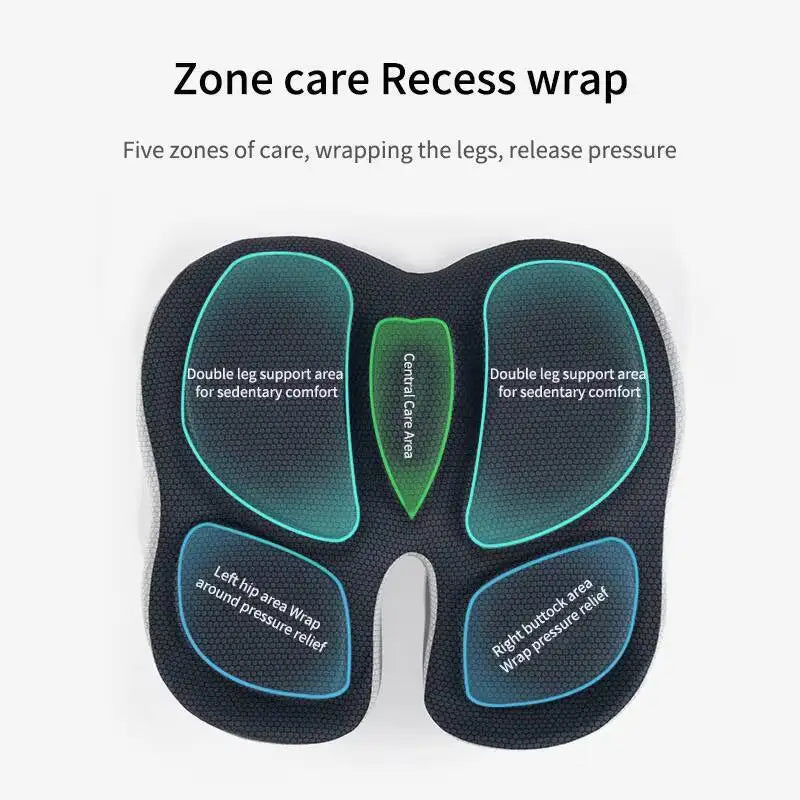 Memory Foam Cushion Non Slip Orthopedic Memory Foam Prostate Cushion Tailbone Sciaticaback Pain Relief Comfort Chair