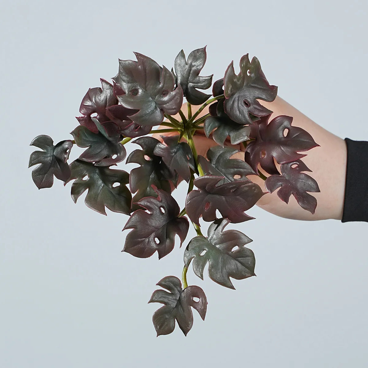 17CM Artificial Plant Mini Bouquets Copper Coin Grass Soft Rubber False Green Plants Wall Hung for Home Office Garden