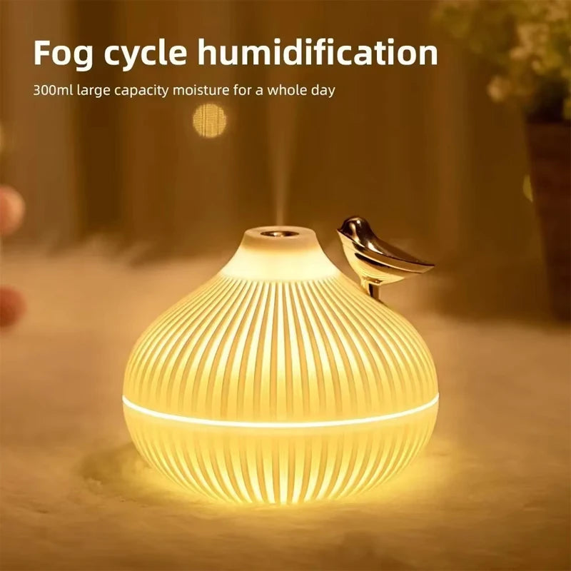 Portable Humidifier Scented Creative Onion Shape USB Electric Aroma Air Diffuser Essential For Car Home Bedroom Travel