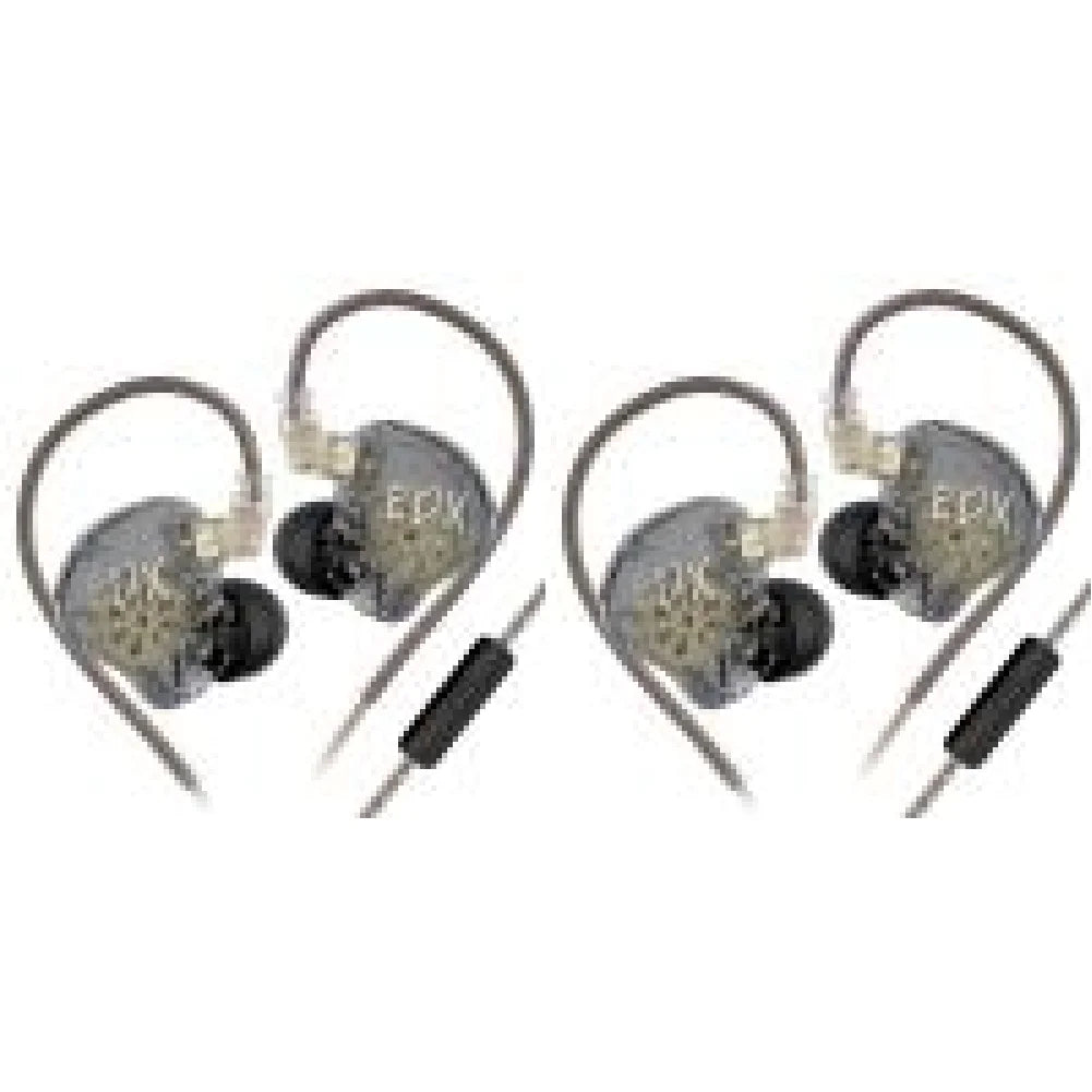 KZ EDX Lite IEM Monitor Headphones Dynamic HIFI Bass Music Earbuds In Ear Wired Earphones Noise Cancelling Sport Gaming