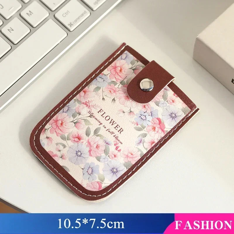 Pull-Out MultiCard Holder Wallet Slim ID Card Wallet with Large Capacity Creative Organizer for Credit Cards Business