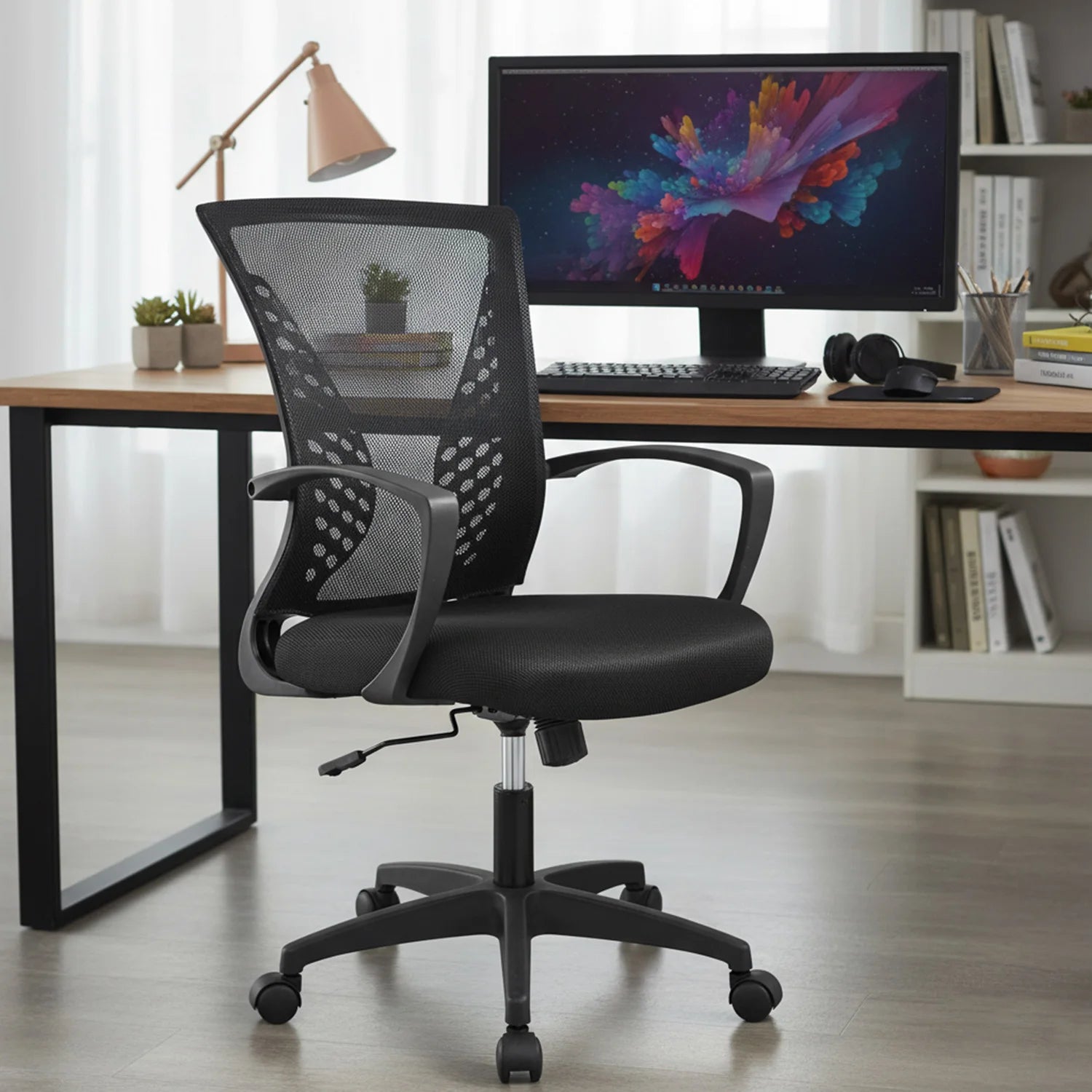 office-chair-mesh-chair-ergonomic-computer-desk-chair-mid-back-swivel-lumbar-support-with-armrest