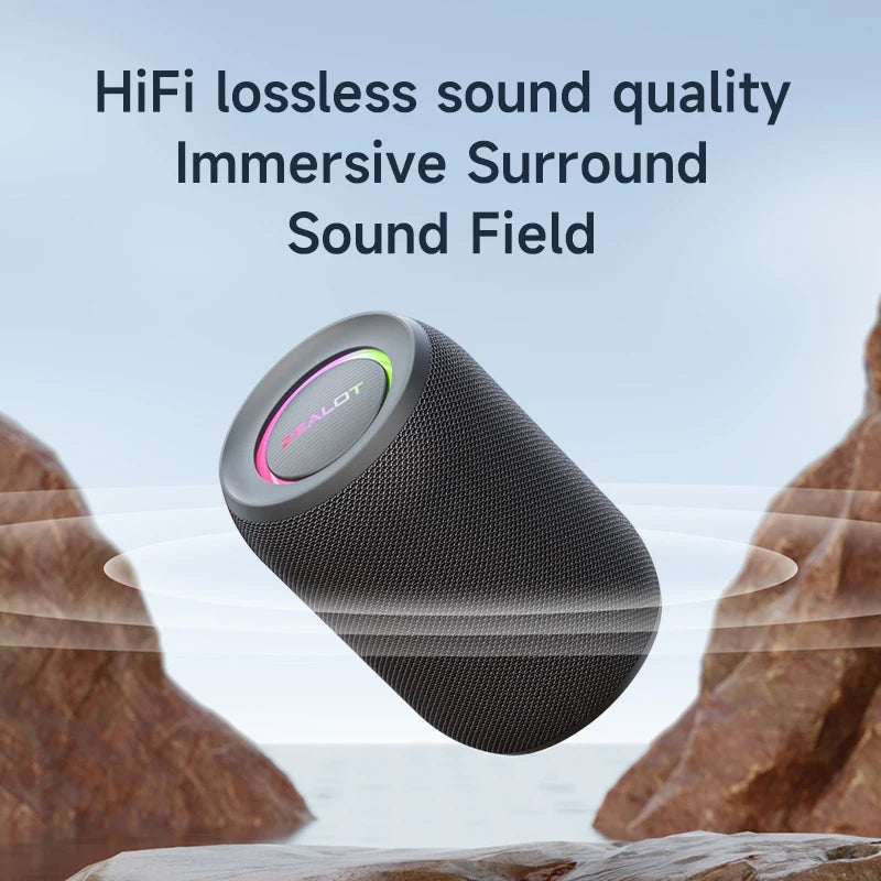 S32PRO Mini Bluetooth Speaker Portable Wireless Column HIFI Stereo Waterproof Sound Box 15W Wireless Speaker for Outdoor