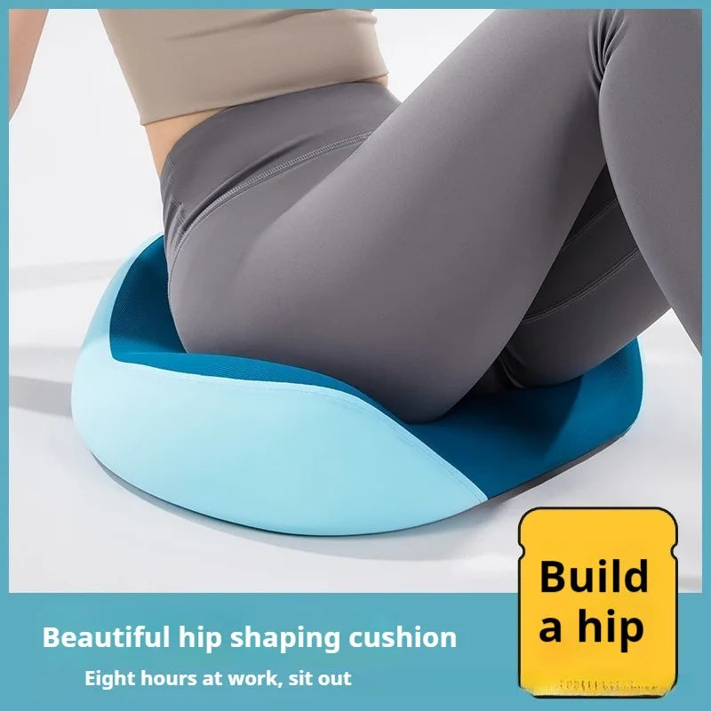 Memory Foam Office Chair Seat Cushion Posture Corrector Long Hours Sitting Comfortable Donut Pillow Height Enhancer