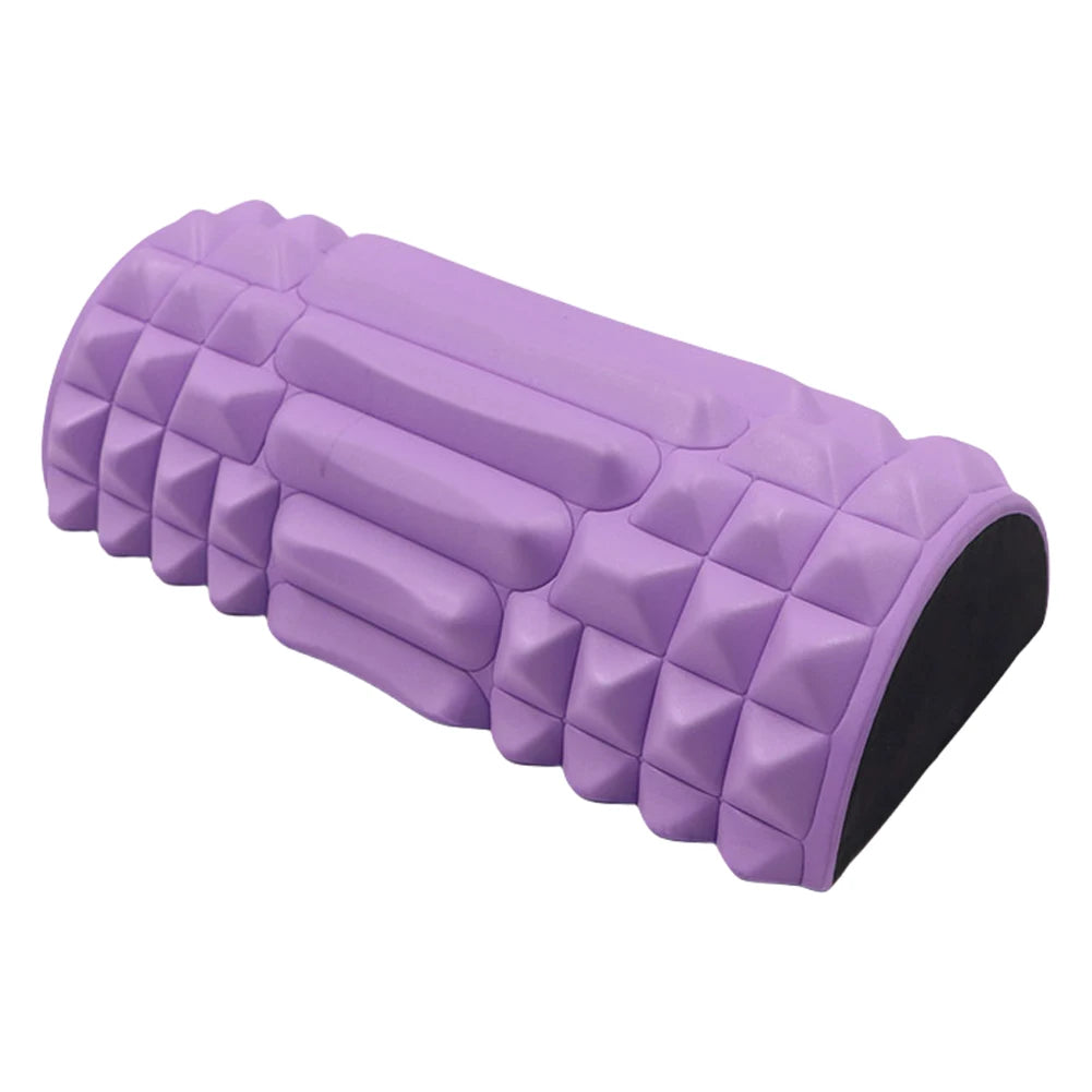 Foam Roller Massage Column High Density Exercise Roller Multi-Function Portable Muscle Roller Half Round