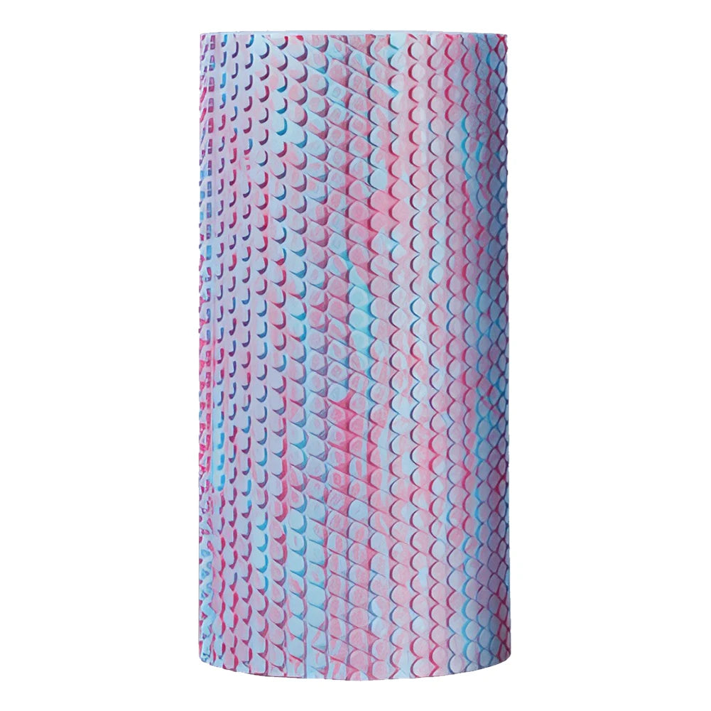 EVA Foam Roller Body Massager 30cm Massage Point Roller Massage Foam Roller Round Foam Roller for Neck Knee Foot - Pink